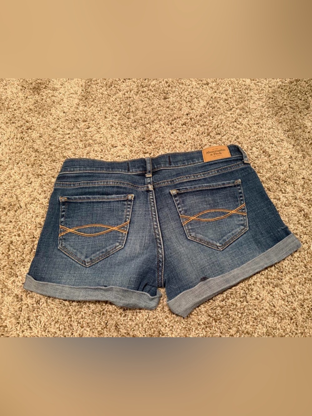 Vintage Abercrombie Skinny Jean shorts